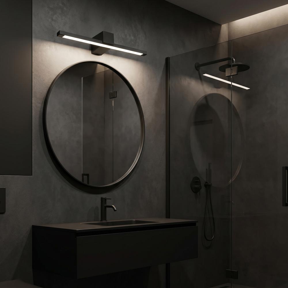 Kinkiet łazienkowy LED SWE050-1W 60 cm Black