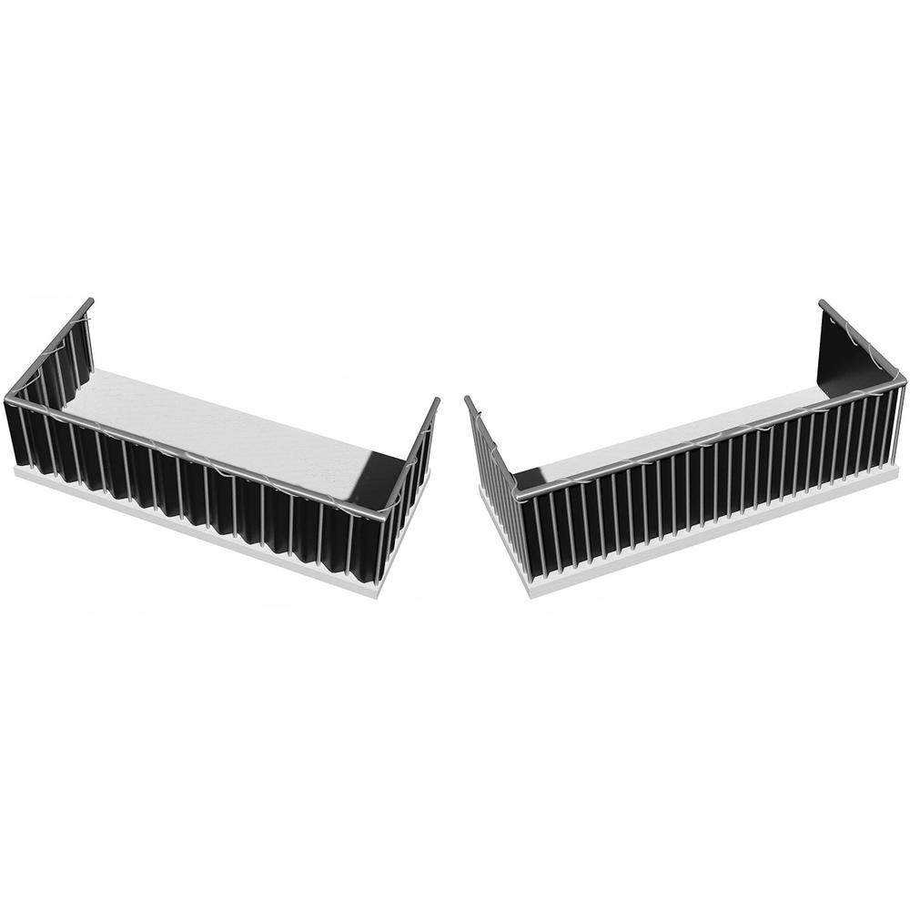 OSŁONA BALKONOWA SZARA 1X6M PE