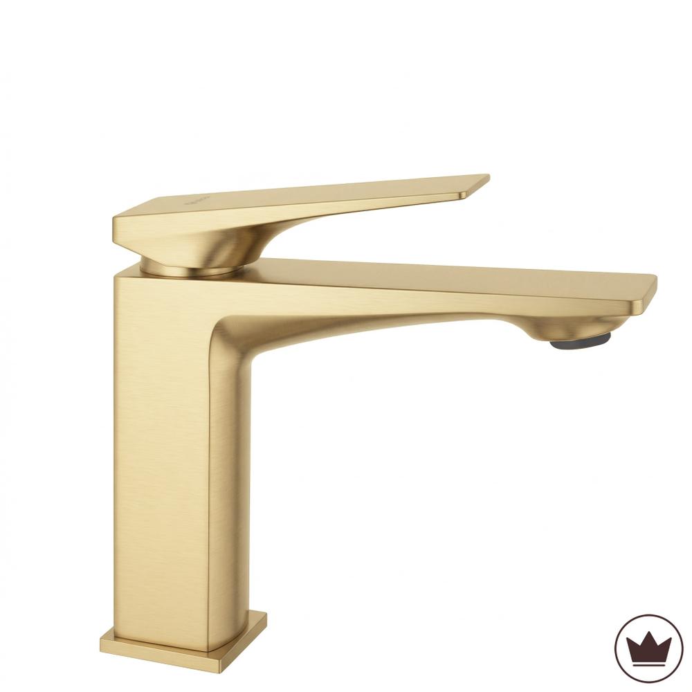 Βρύση νιπτήρα REA Prime Brush Gold Low