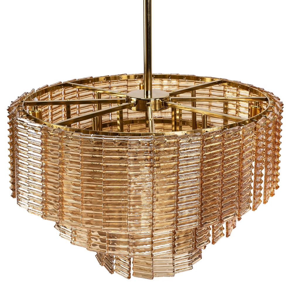 Hängelampe für die Decke APP1677-8CP Braun