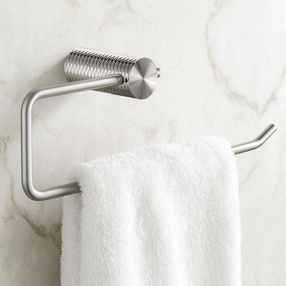 Bathroom hanger 9710 Prism Brush Nickle