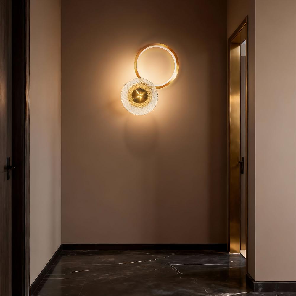 WANDLEUCHTE LED LHJ071-W Brush Gold