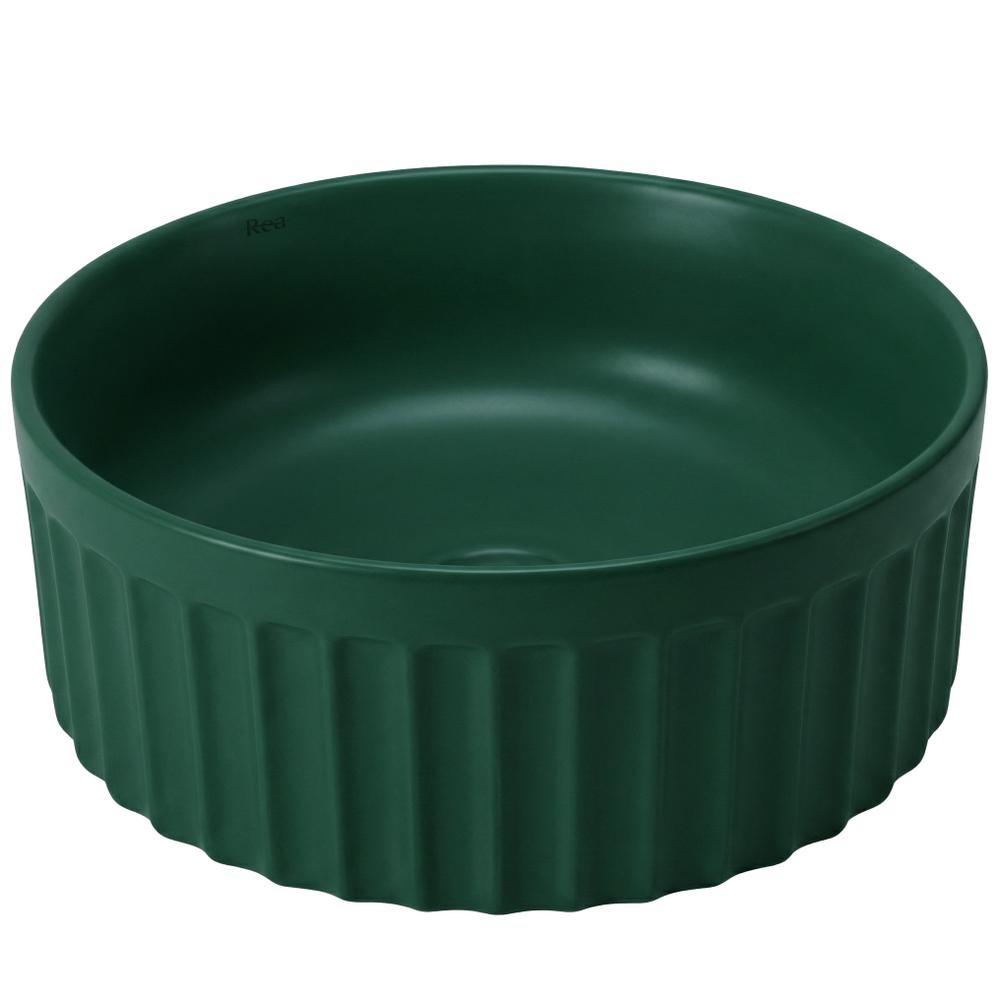 Zestaw Misa WC Duo podwieszana + Umywalka nablatowa Rea Duo Matcha Matt