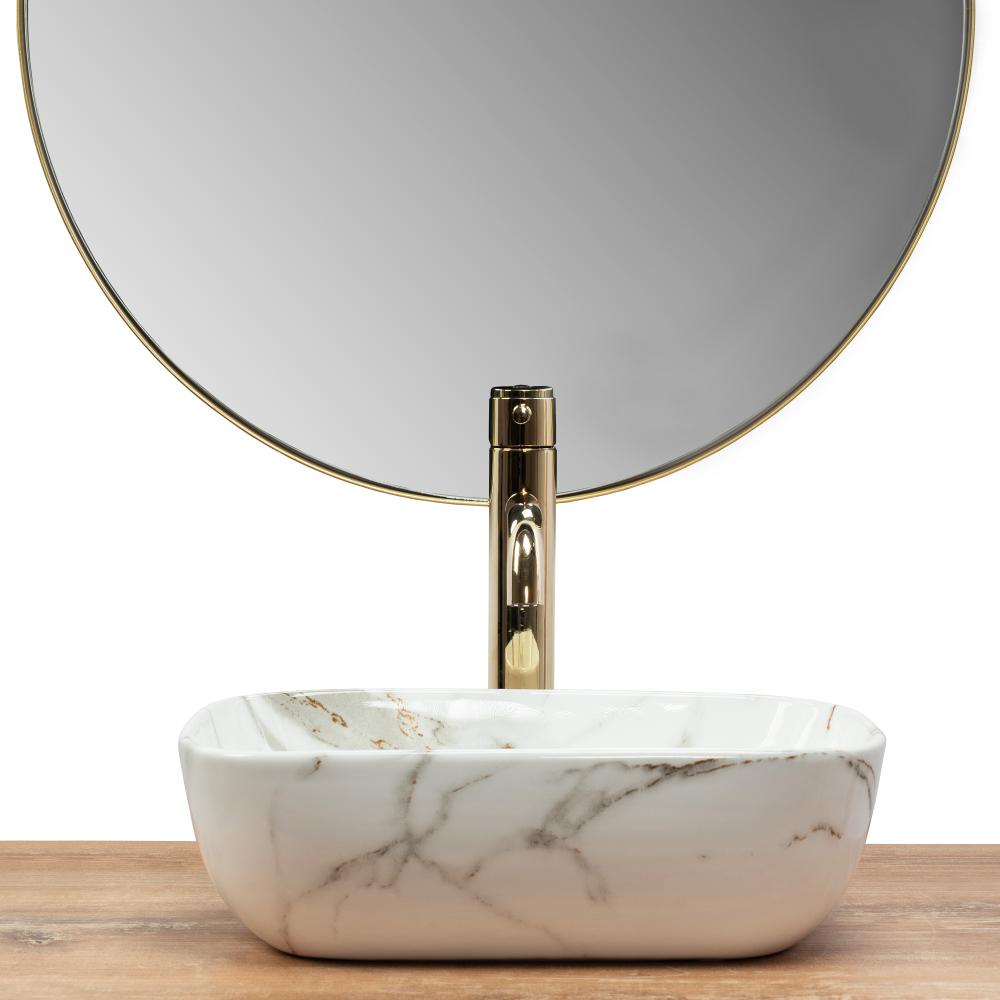 Aufsatzwaschbecken REA Belinda Mini Shiny Aiax