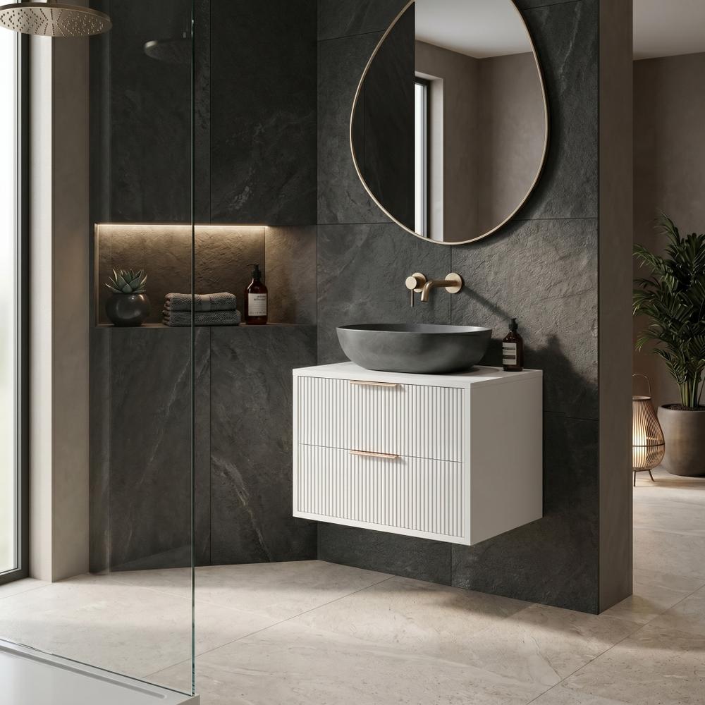 Waschtischunterschrank Rea Mono 60cm White