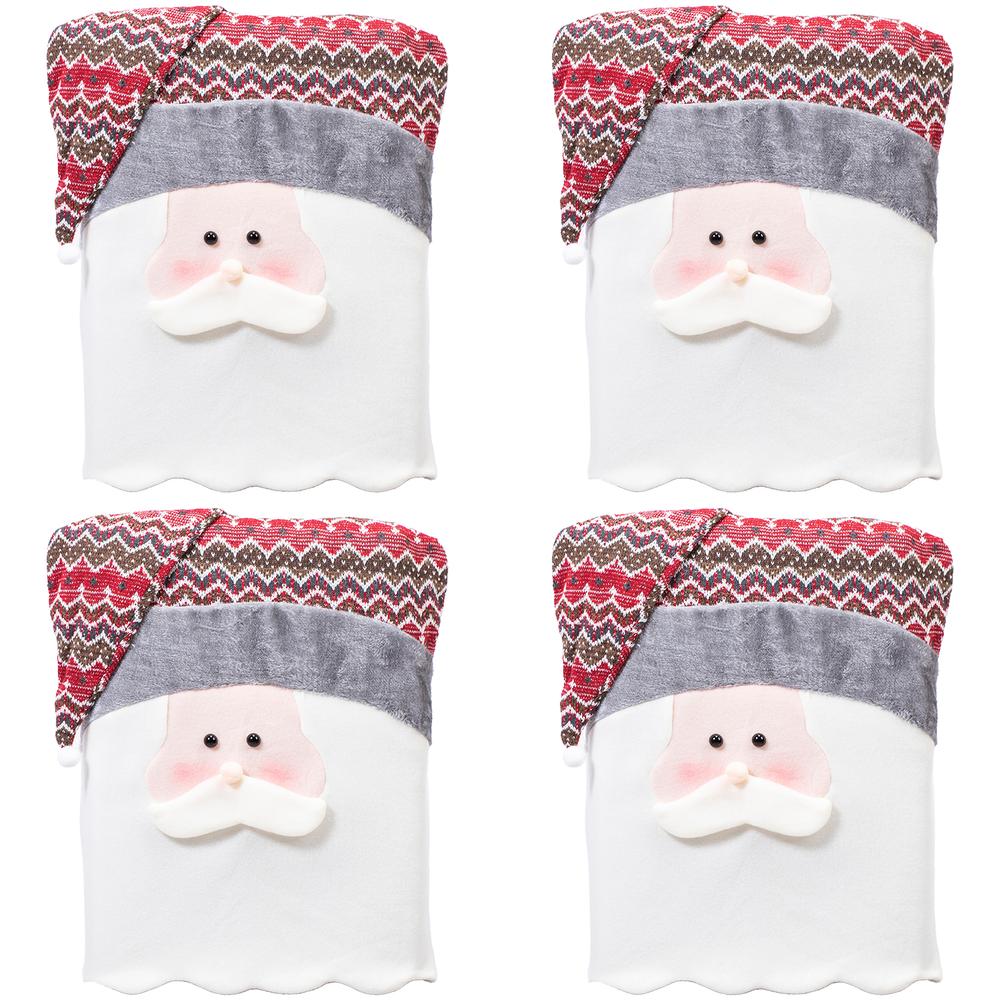 Pokrowiec na krzesło świąteczny YX22020 4 szt