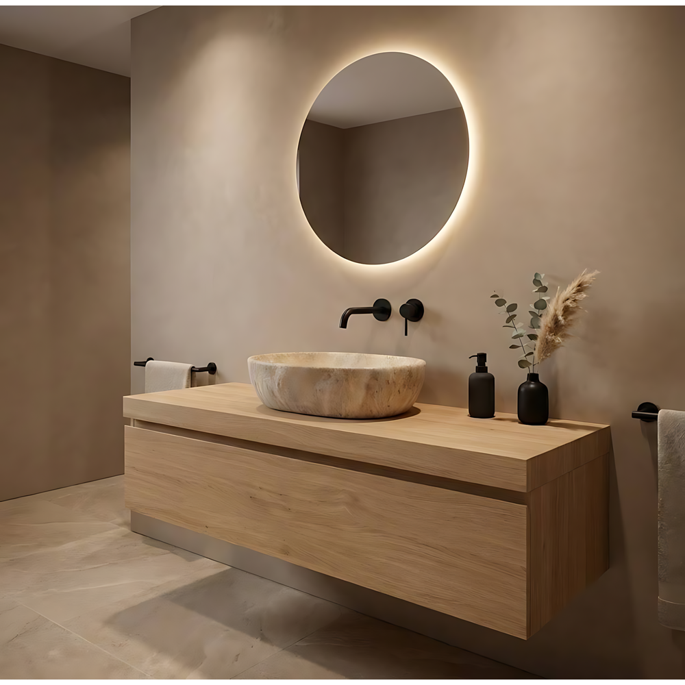 Umywalka Nablatowa REA Amelia SAVANA MATT