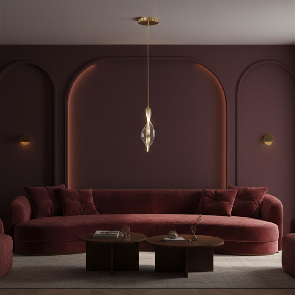 Hängelampe LED G120-CP GOLD