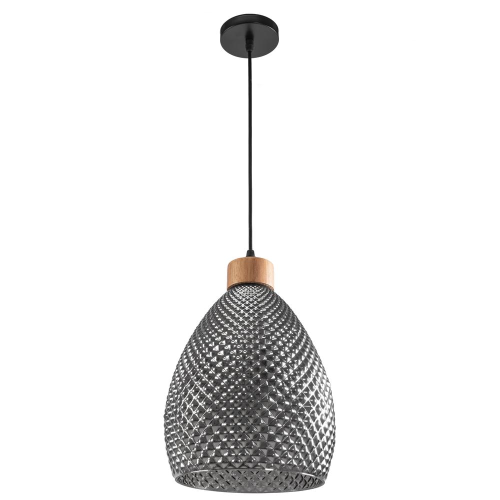 Hängelampe Glas Retro Black APP897-1CP