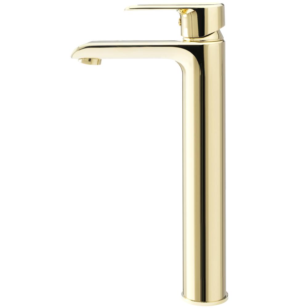 REA BLOOM Mešalnik za pomivalno korito Gold High