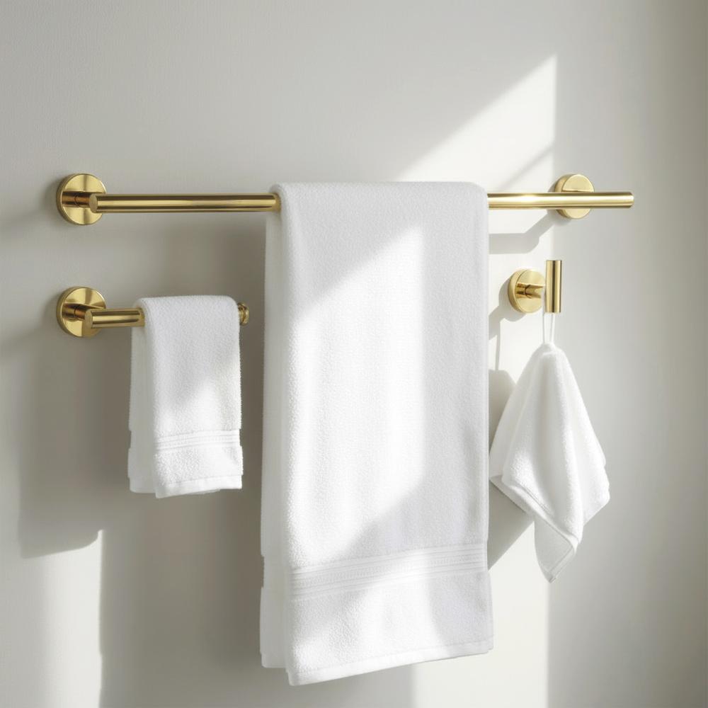 Kylpyhuonetarvikesetti Ari Gold 4 osaa