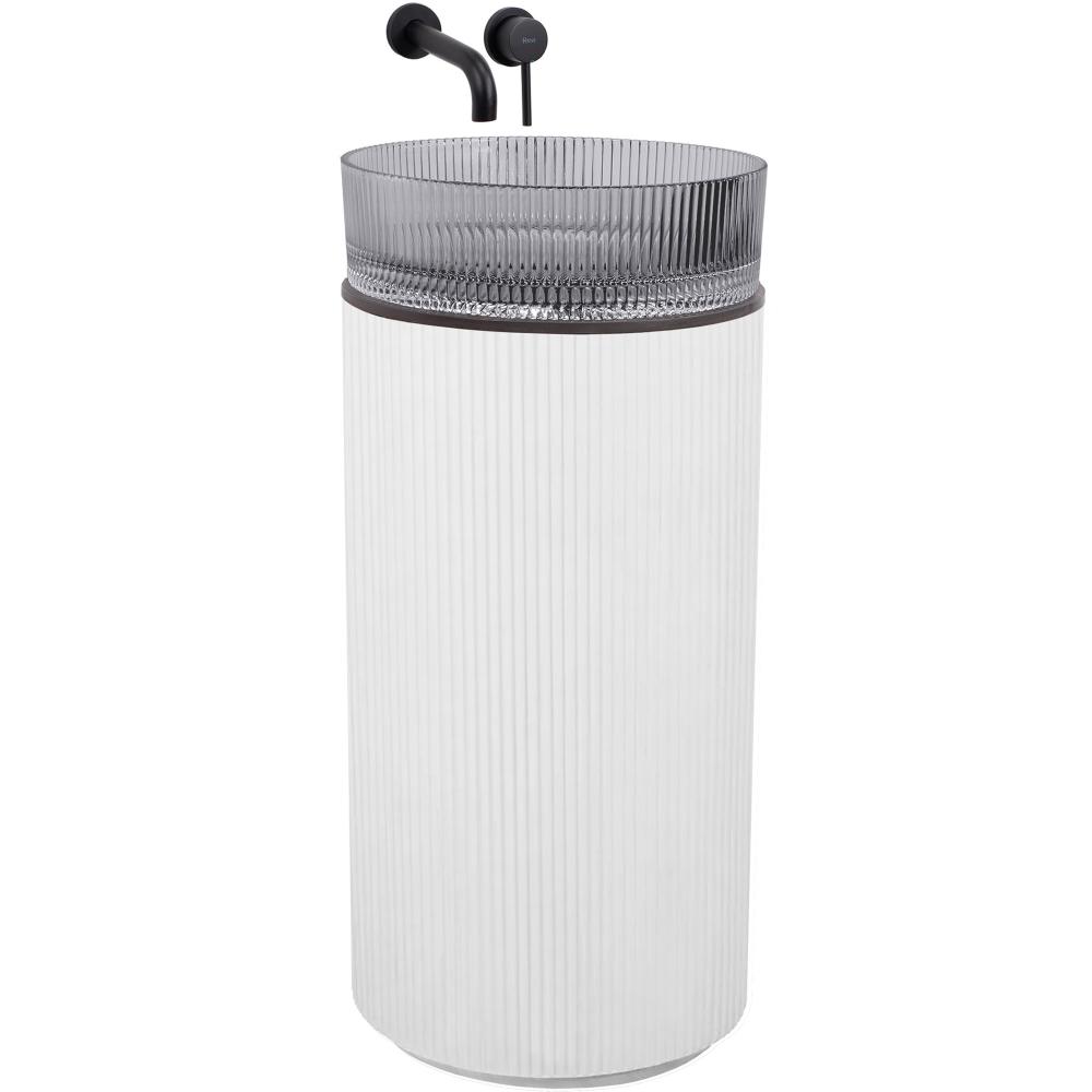 Отдельно стоящий пьедестал с умывальником Rea Ingrid Grey