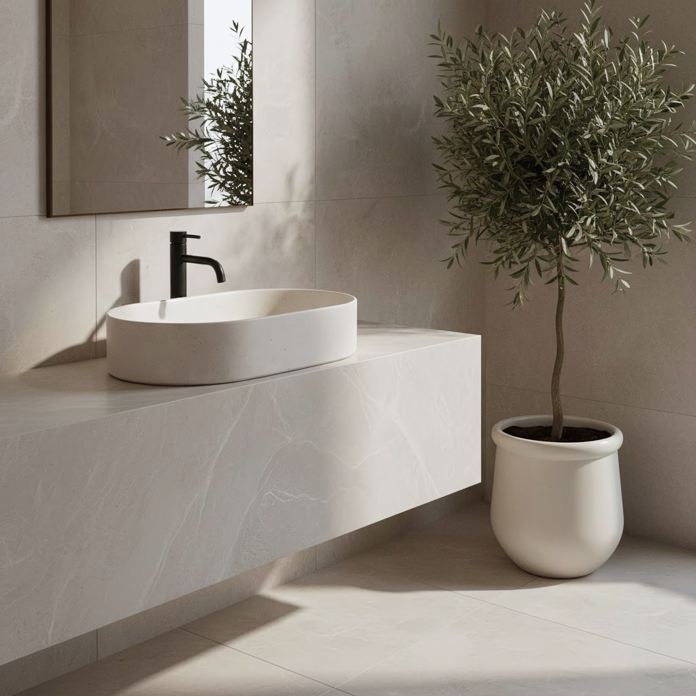 Pjedestāla izlietne Rea Nadia 60 Sandy