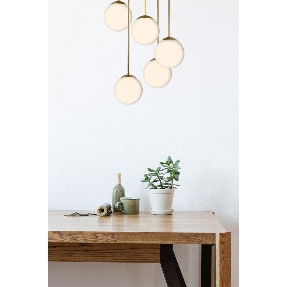 Hängelampe  APP1818-5CPR GOLD