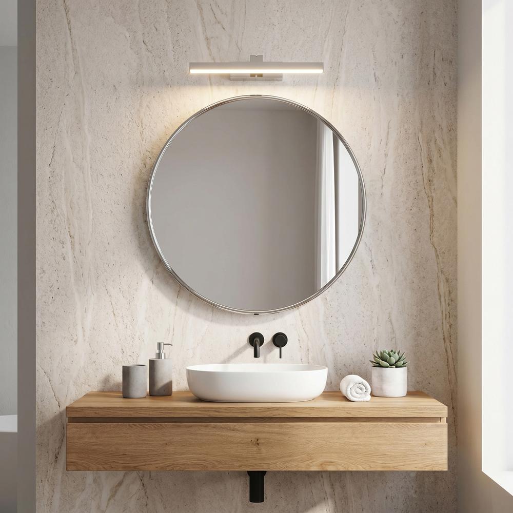 Stenen LED aplik za banya SWE001-1W 43cm CHROME