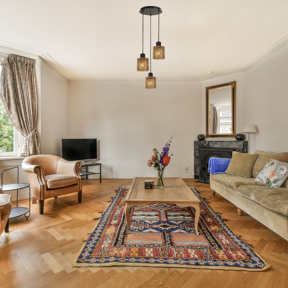 Hängelampe  APP1820-3CPR NATURE BLACK