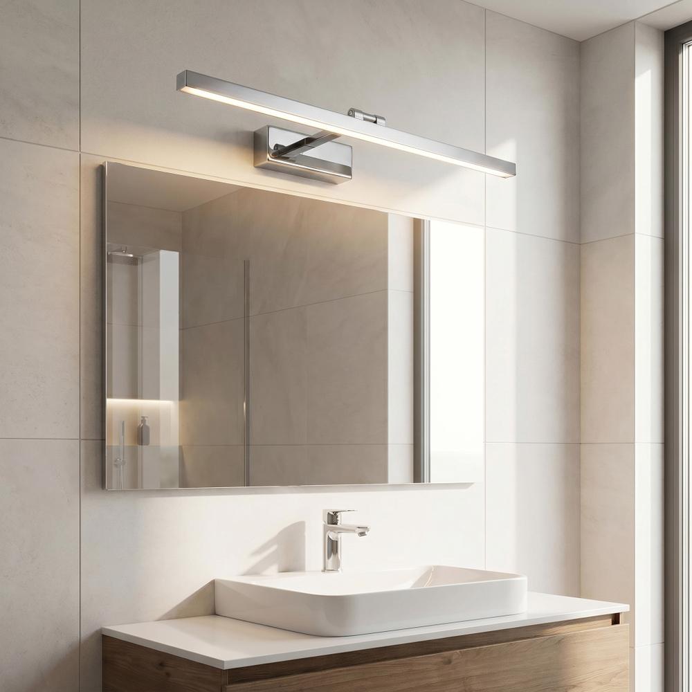 Kúpeľňové nástenné LED svietidlo APP1859-1W 80 cm Chrome