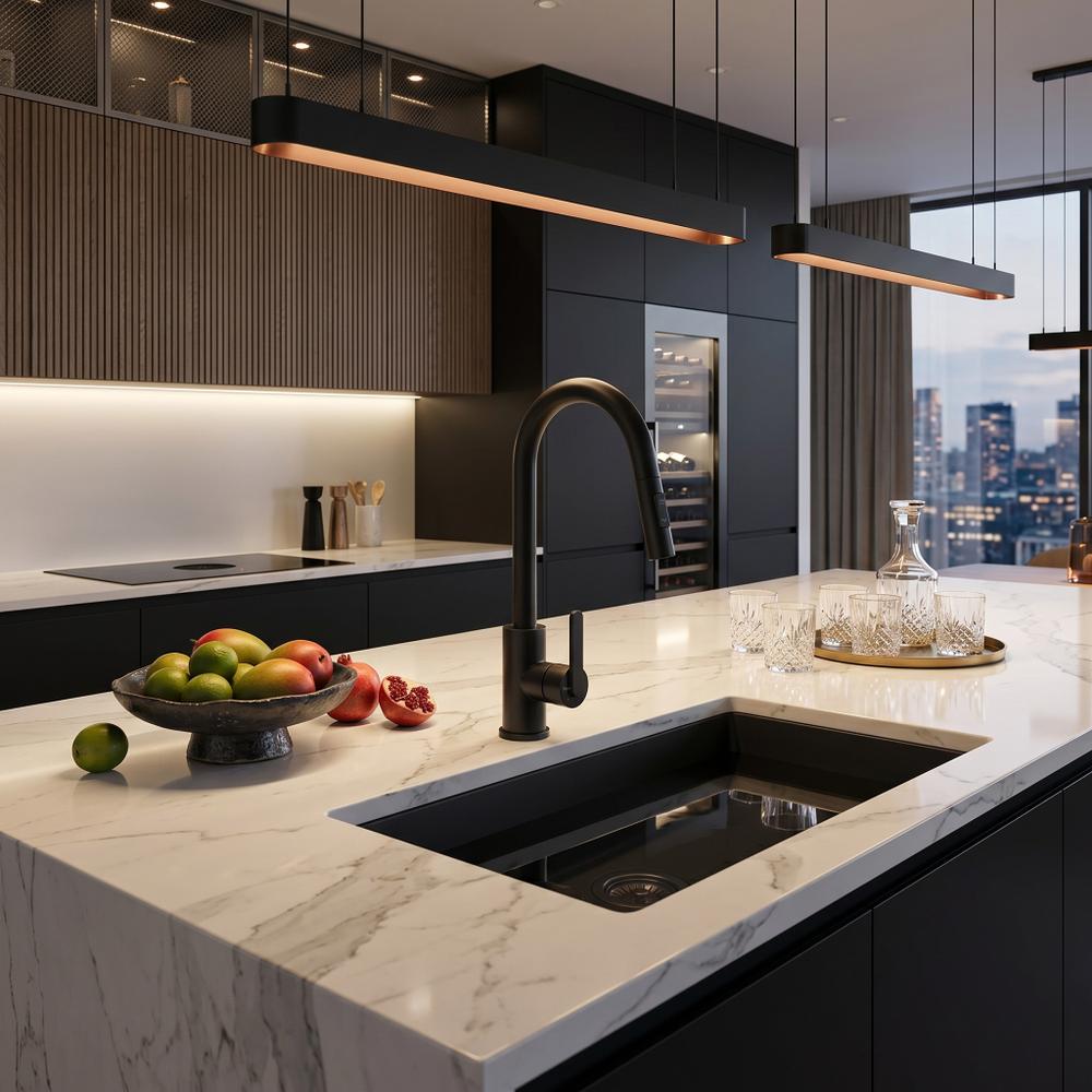 Konyhai csaptelep REA Ontario Black