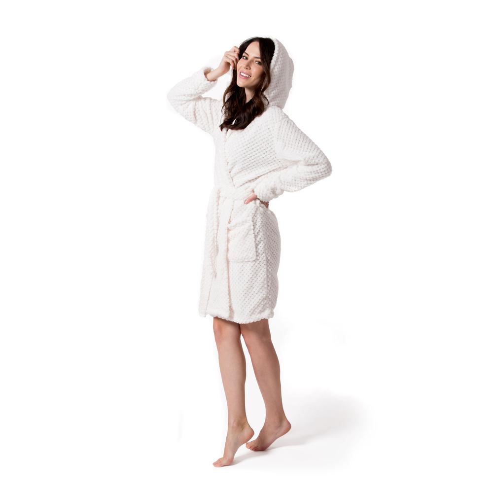 Bathrobe Dressing-gown DIAMOND Ecru L