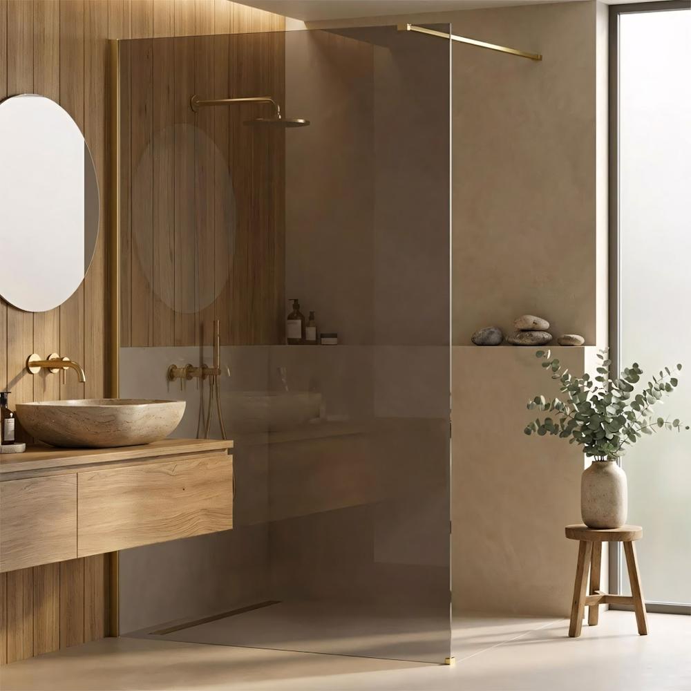 Dušo siena Rea Flexi Brown / Brush Gold 140