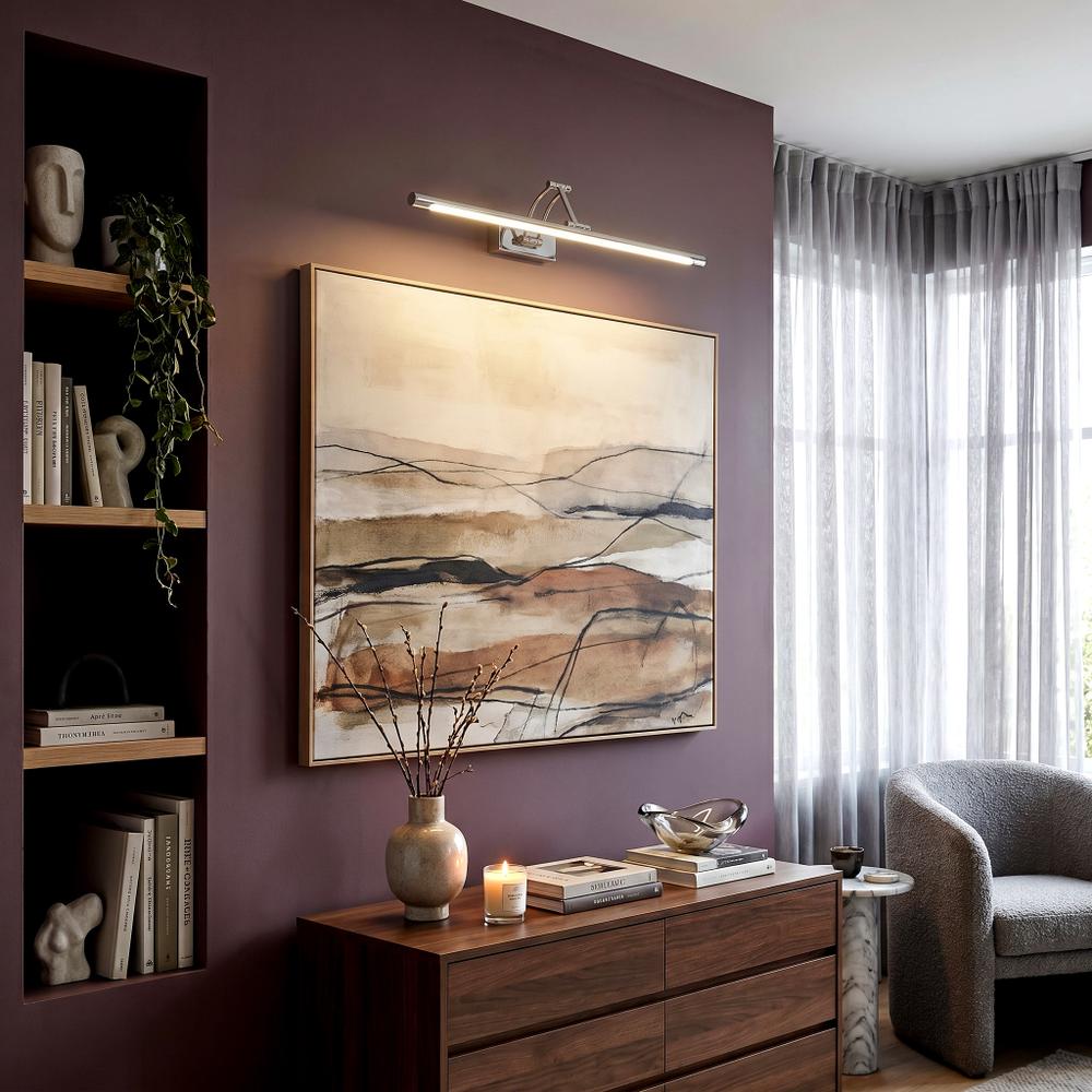 Kinkiet łazienkowy SWE017-1W 60cm Chrom