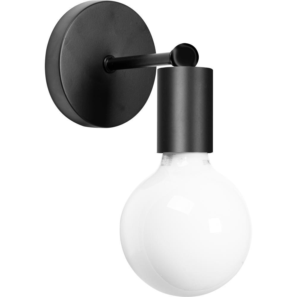Wandlampe Metall Black mat 392205