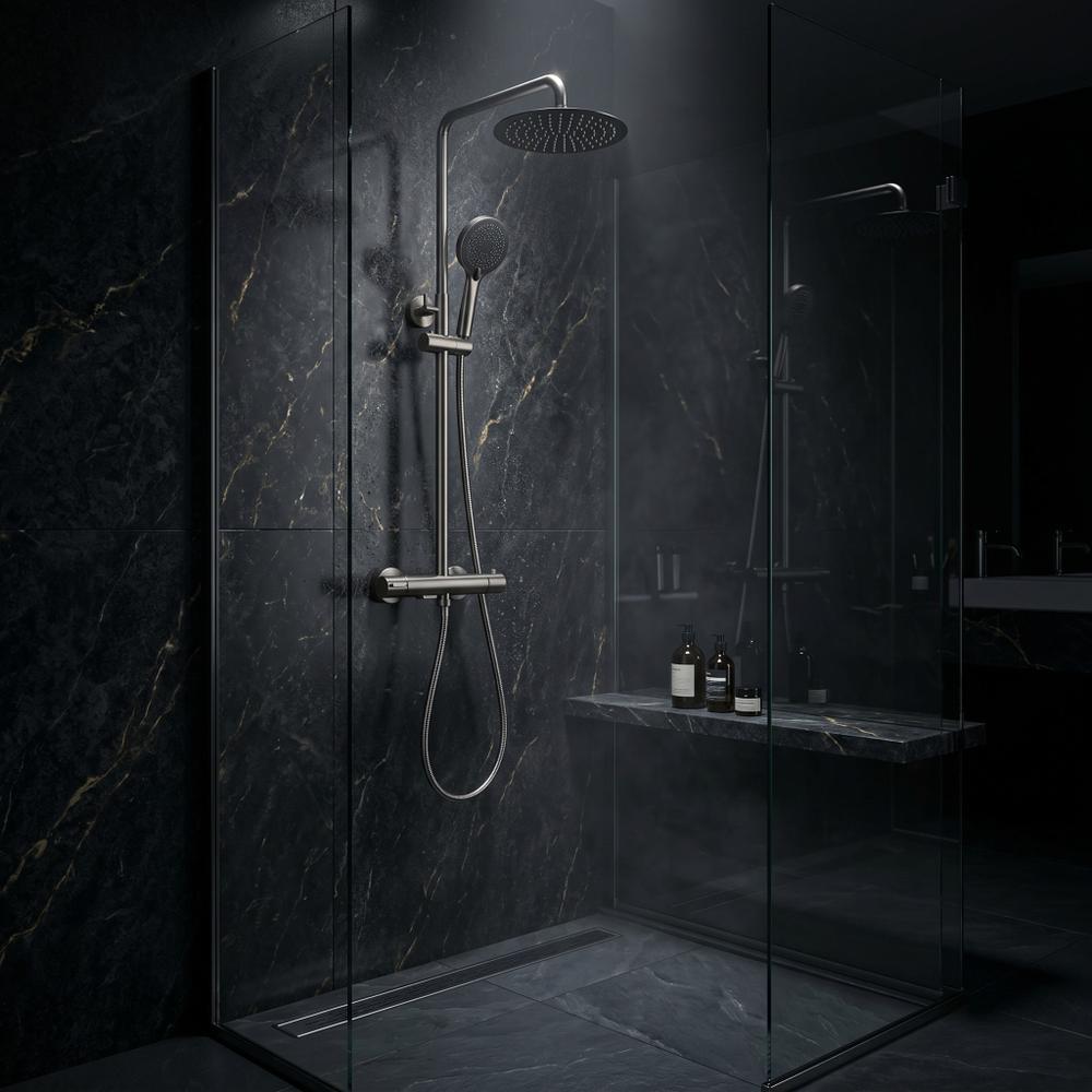 REA Drop Titan tuš set s termostatom