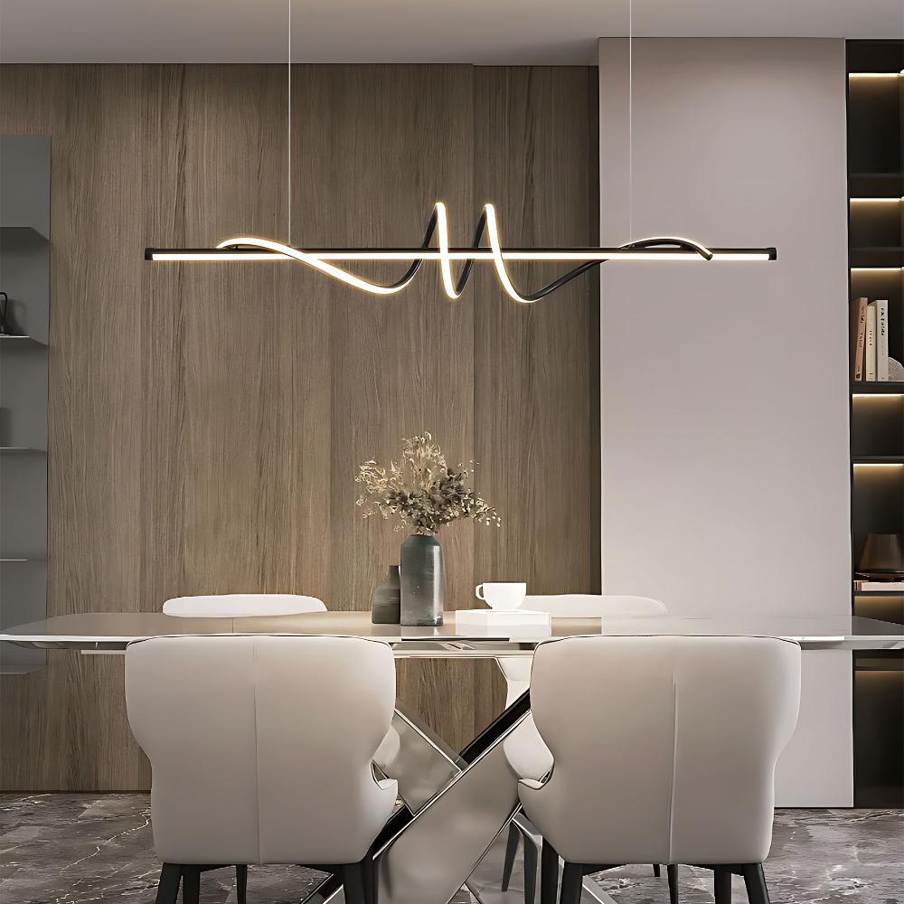 Lampa wisząca LHJ023-CP 120 cm BLACK