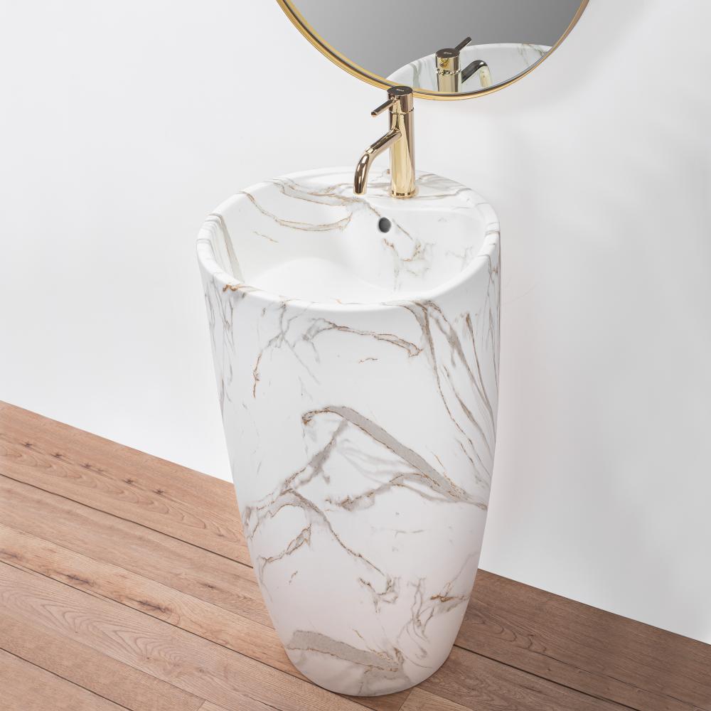 Vasque autoportante Rea Anya Lava Matt