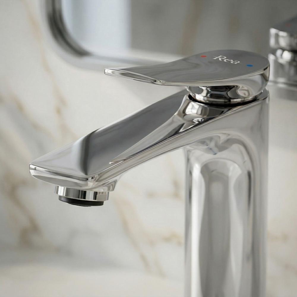 Bathroom faucet Rea Vision Chrome Low
