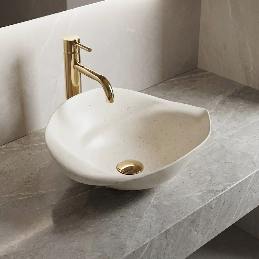 Umywalka nablatowa Rea HM-34B Handmade ART