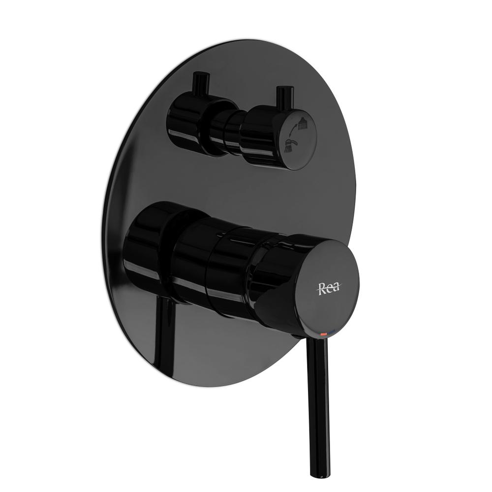 Душовий комплект REA Lungo Black Metallic + BOX
