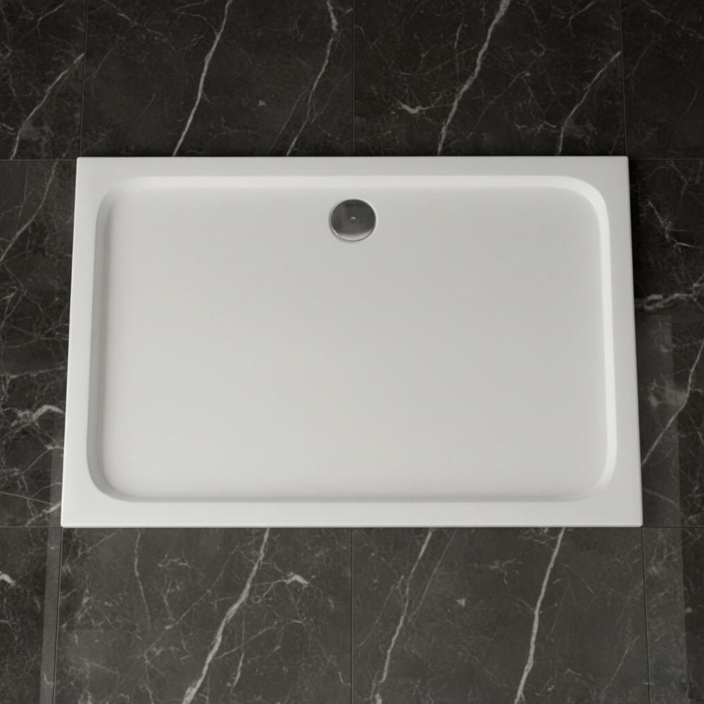 Plato de ducha Rea Belmond White 90x120