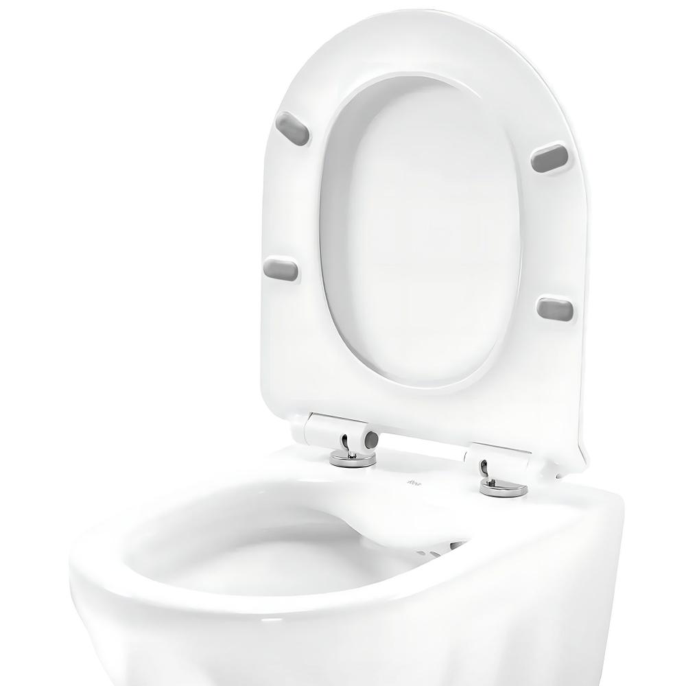 Zestaw Misa WC REA Gustavo Rimless podwieszana + Umywalka nablatowa Maya