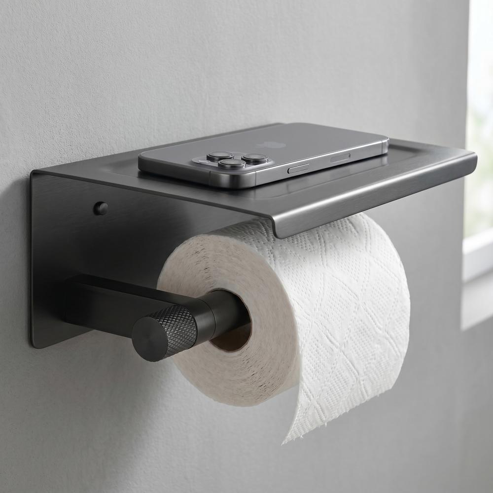 Държач за тоалетна хартия с рафт 39105A ORI Titan