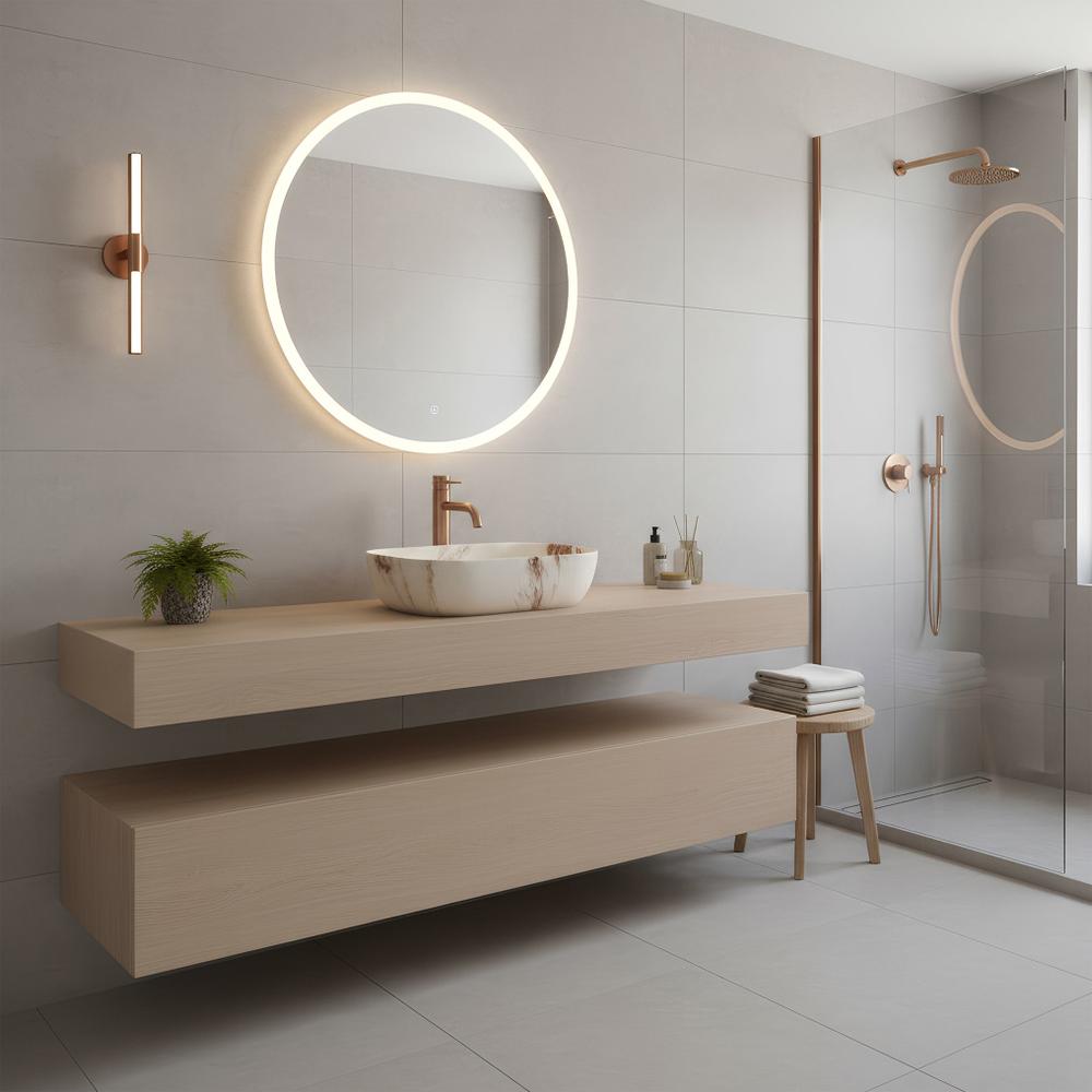 Umývadlo na dosku Rea Belinda Marrone Matt