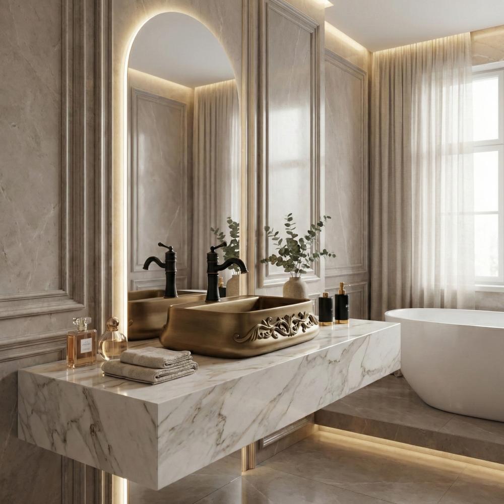 Kriauklė stalviršio Rea Castel