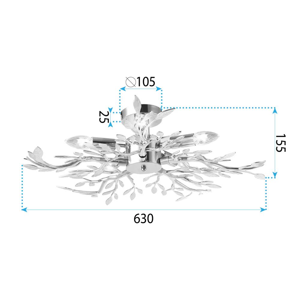Deckenleuchte EBT022-5C GOLD
