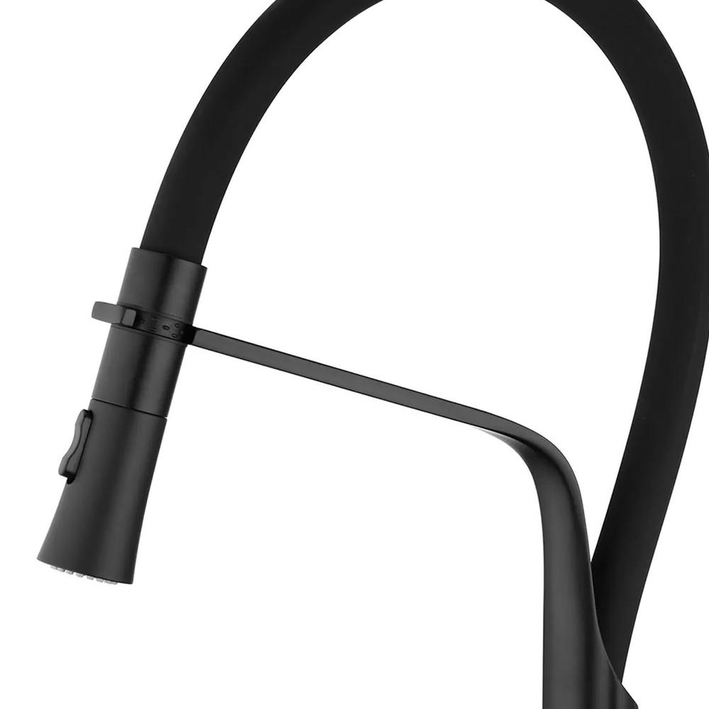 Robinet de cuisine Rea Castor Black Mat