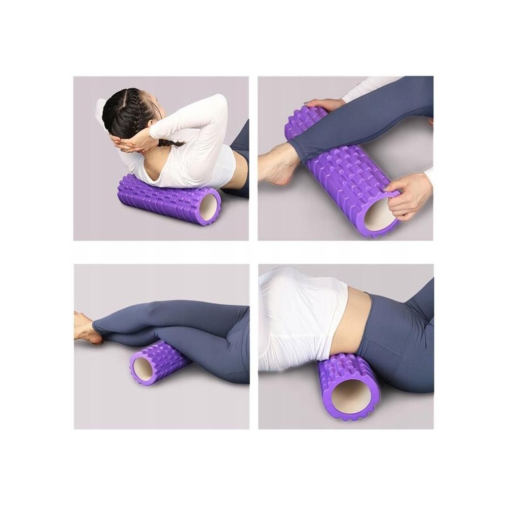 Wałek do masażu Joga Roller Flexifit Szary