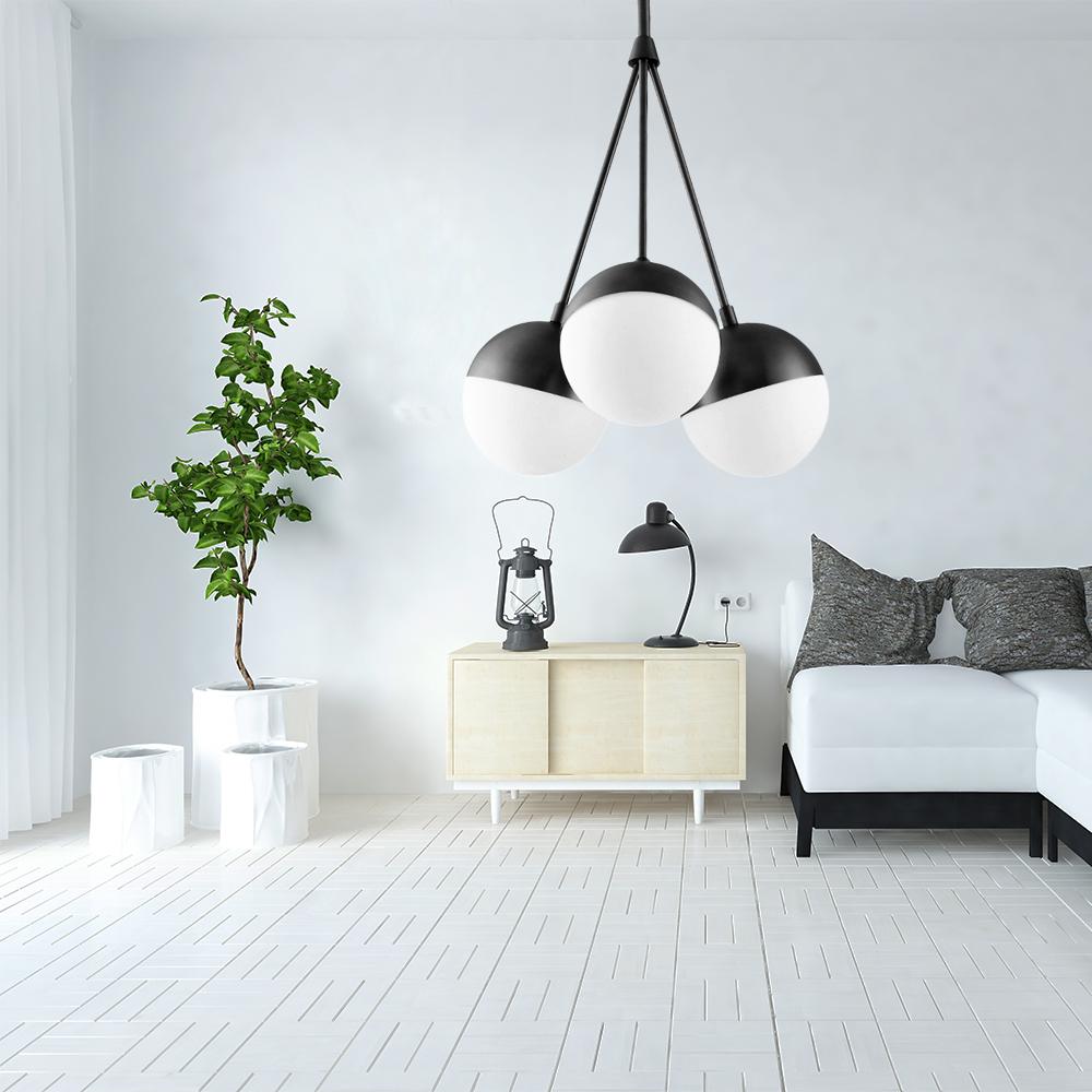 Hängelampe Kugel Black APP687-3CP