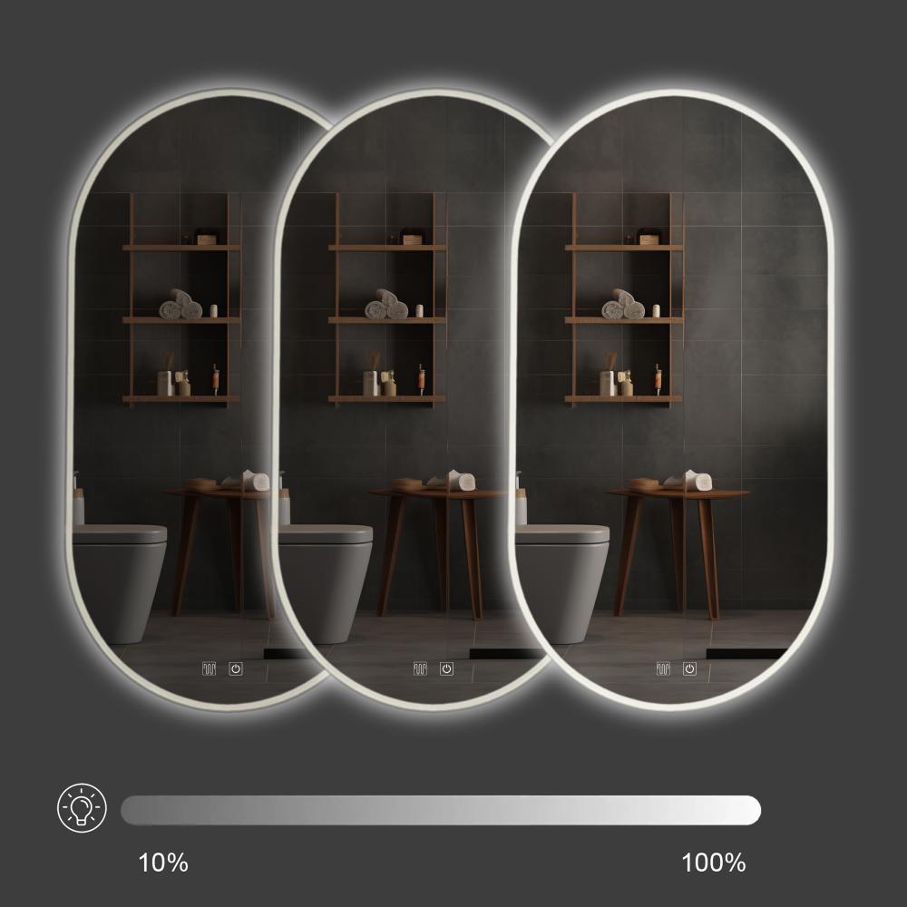 Mirror LED EGj 50x90 cm