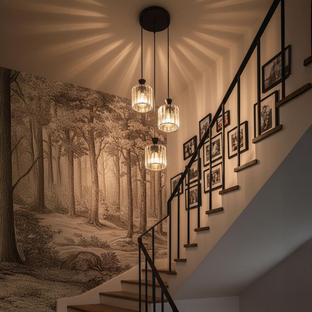 Hängelampe EBT025-3CP BLACK