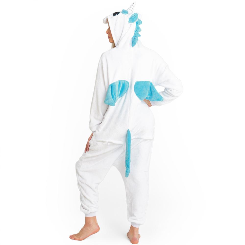 KOMBINEZON KIGURUMI JEDNOROŻEC BLUE S