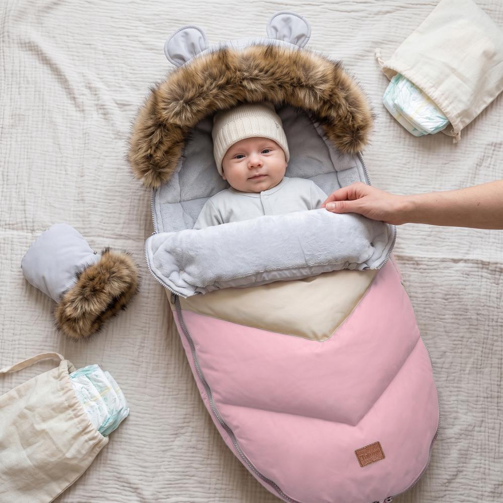 Śpiworek dziecięcy Teddy PRO-V Pastel Różowy