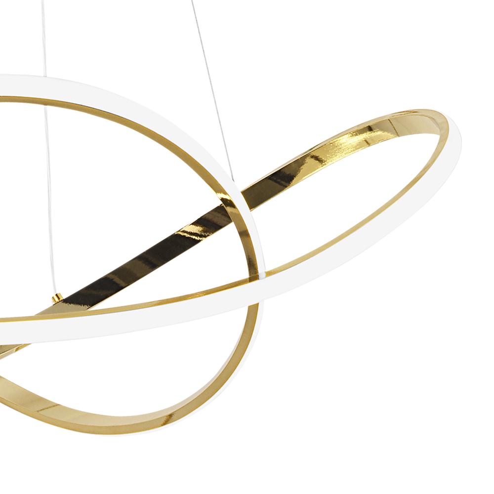 LAMPA WISZĄCA LED G078-1CP ZŁOTA