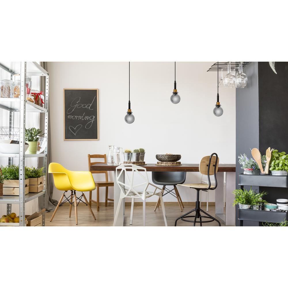 Hängelampe APP1124-1CP Black Gold