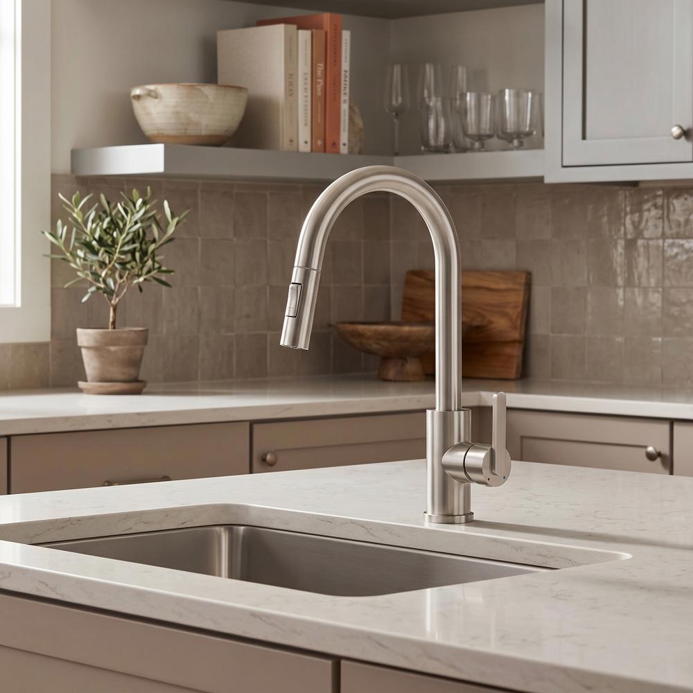 Robinet de cuisine REA Ontario Brush Nickel