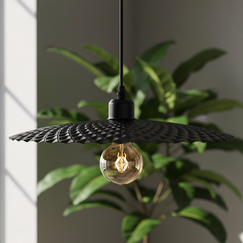 Lampe APP1289-1CP Black