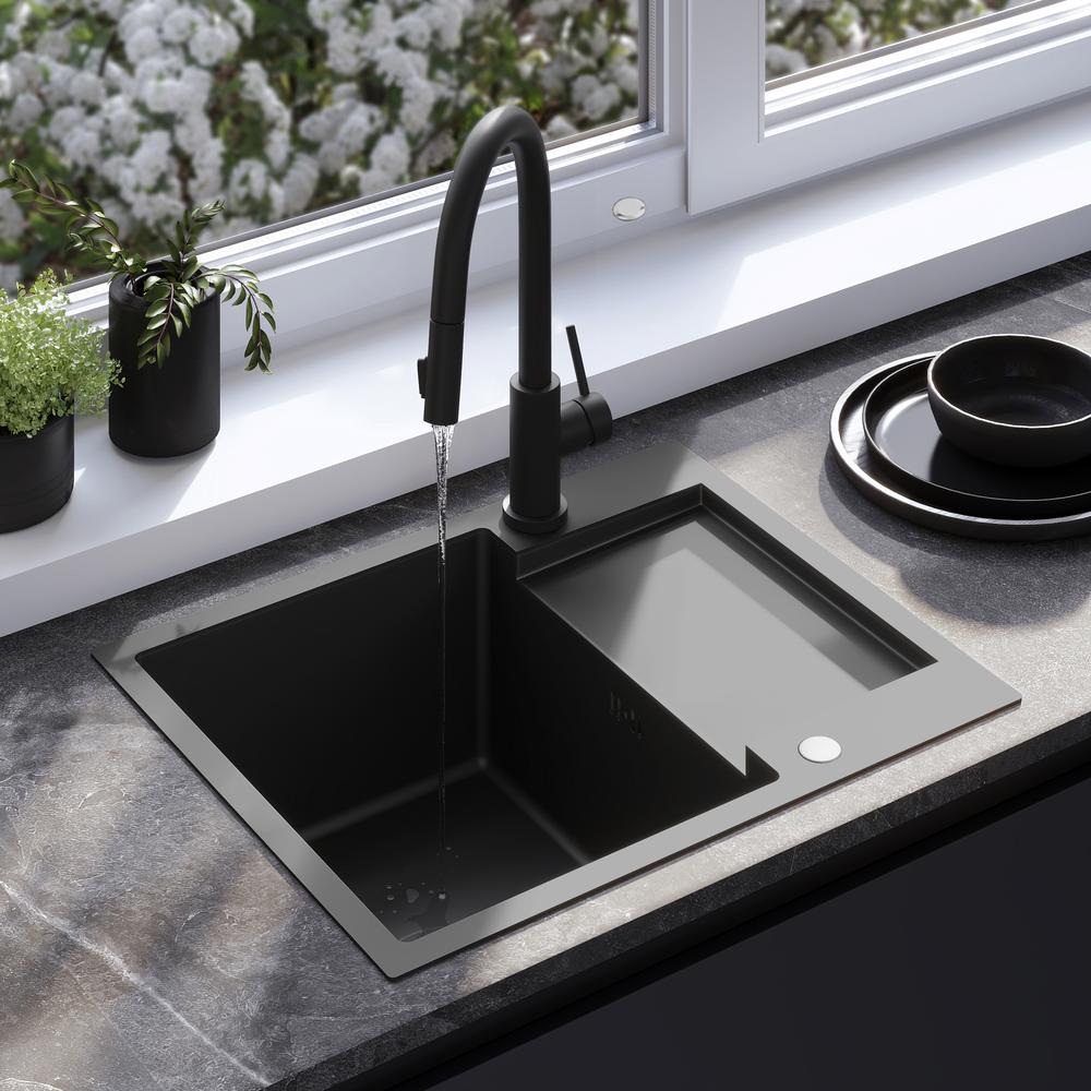 Stainless steel sink Paul Black